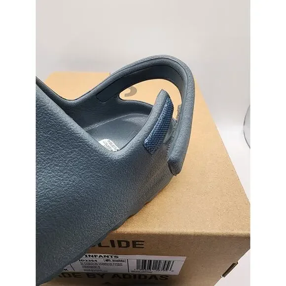 adidas Yeezy Slide InfantSlateMarine ID2354 Toddler Size 6K Used Great Condition - Picture 7 of 7